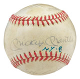 New York Yankees Greats Signed Official AL Baseball Mantle & More BAS AC61977 - Sports Integrity