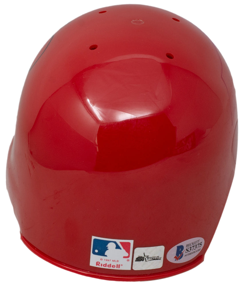 Mark McGwire Signed Cardinals MLB Mini Batting Helmet BAS Hologram – Sports  Integrity