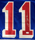 Mark Messier New York Signed Blue Hockey Jersey JSA - Sports Integrity