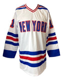 Mark Messier New York Signed White Hockey Jersey JSA - Sports Integrity