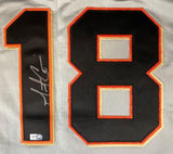 Matt Cain San Francisco Signed Gray Baseball Jersey MLB Hologram - Sports Integrity