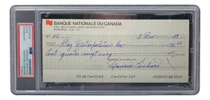 Maurice Richard Signed Montreal Canadiens Personal Bank Check #56 PSA/DNA