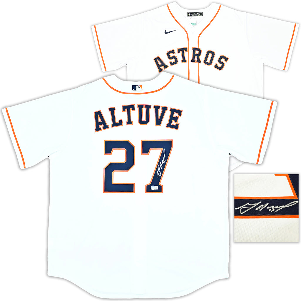 Jose Altuve Signed Astros Jersey (JSA)