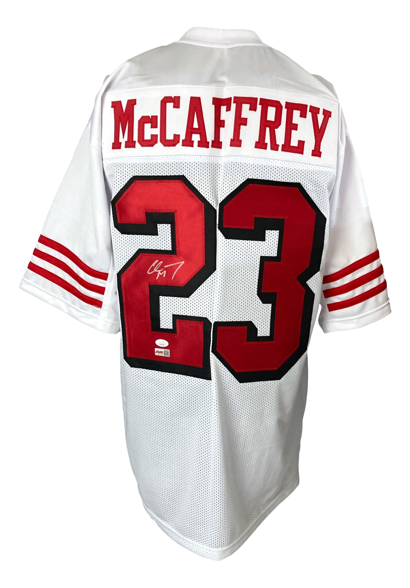 Mccaffrey clearance white jersey