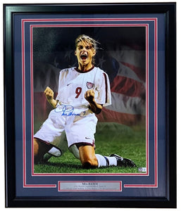 Mia Hamm Signed Framed 16x20 USA Womens Soccer Collage Photo BAS ITP - Sports Integrity