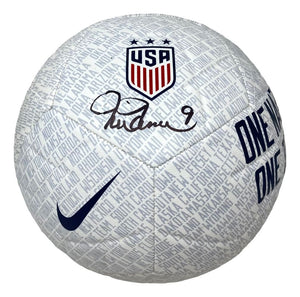 Mia Hamm Signed USA Nike Strike Soccer Ball BAS ITP - Sports Integrity