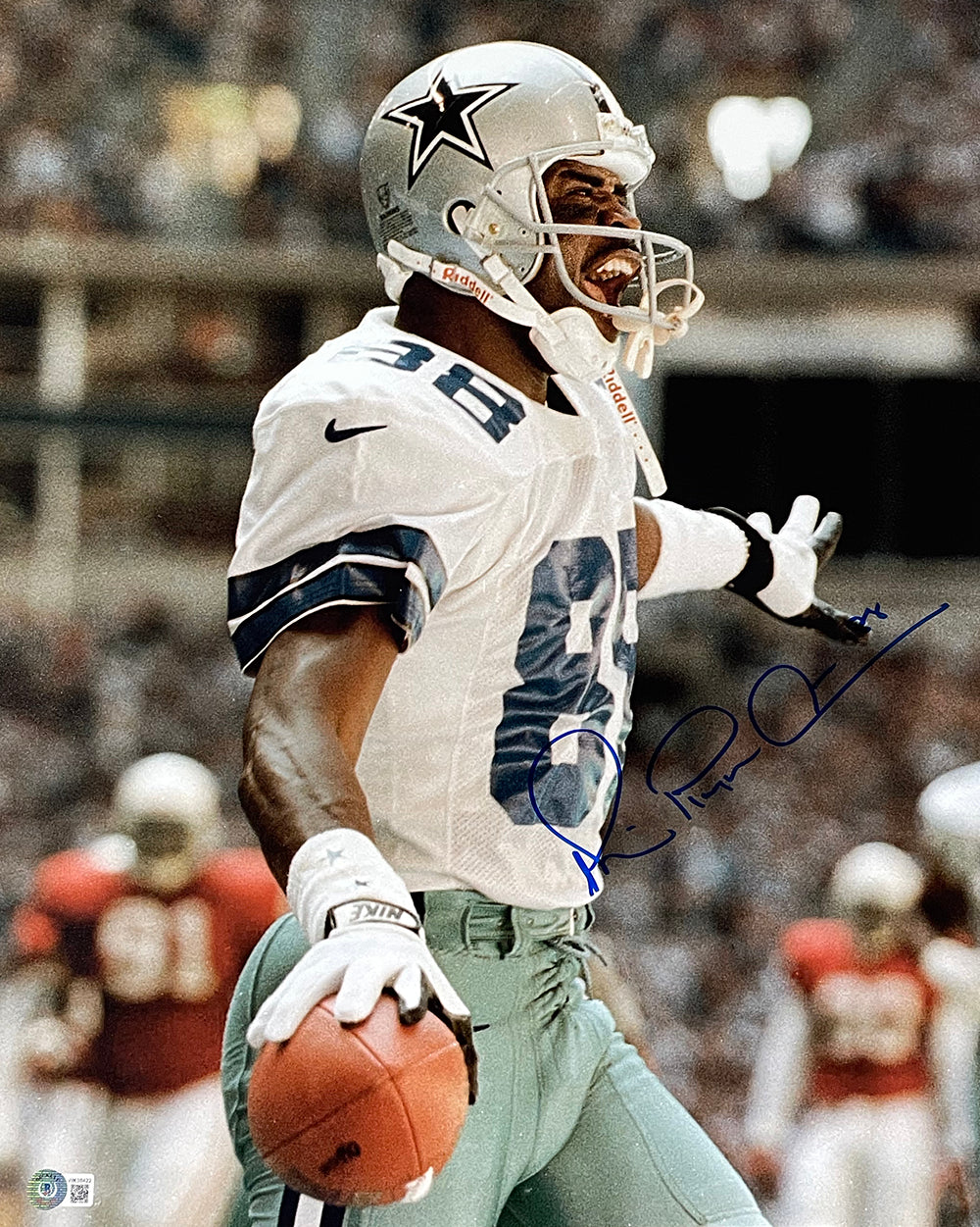 Michael Irvin Signed 16x20 Dallas Cowboys Photo BAS