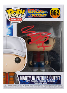 Michael J. Fox Signed Back To The Future Funko Pop #962 BAS Sports Integrity