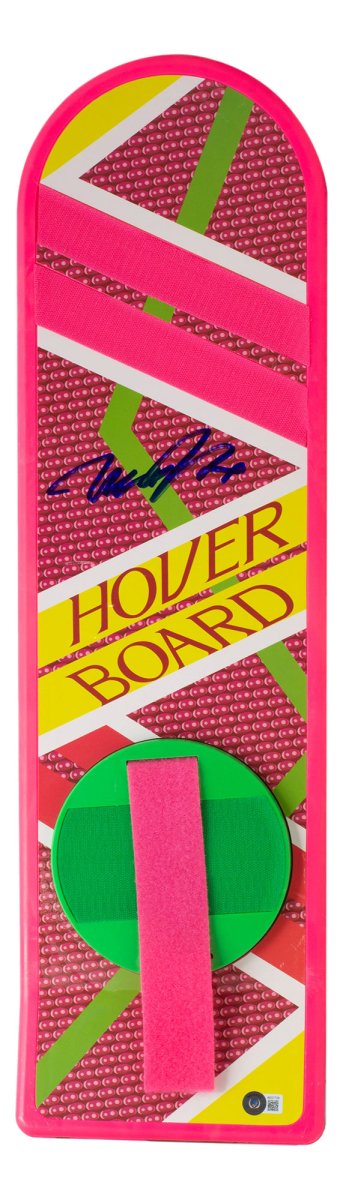 Michael J. Fox Signed Back To The Future Replica Hover Board BAS - Sports Integrity