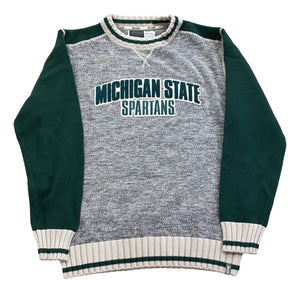 Michigan State Spartans Fleece Crew Neck - Sports Integrity