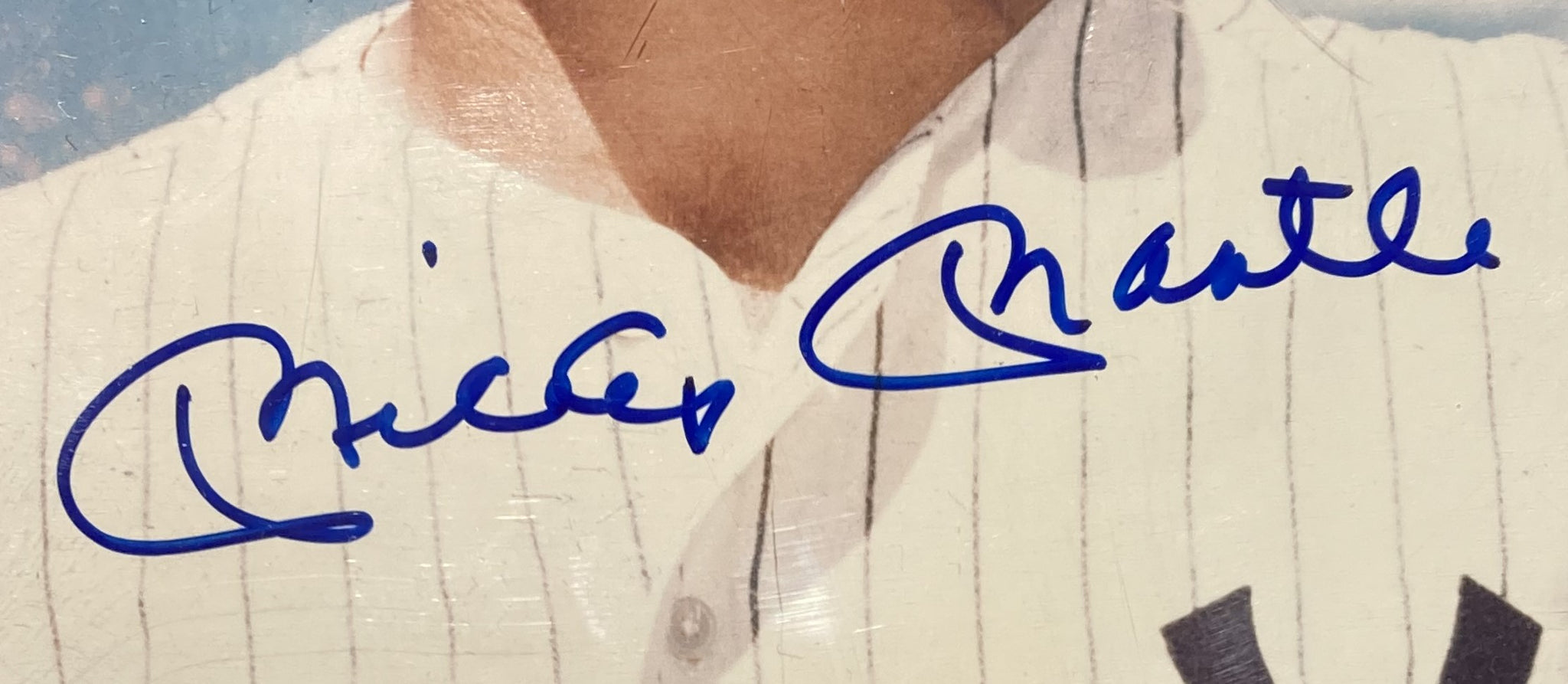 Item Detail - Mickey Mantle Signed AUTO 8x10 Color photo Yankees PSA/DNA LOA