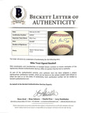 Michael Nelson Trout Signed Full Name MLB Baseball MLB Holo+BAS LOA A48357 - Sports Integrity