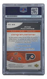 Mike Richards Signed 2008 UD Trilogy #YS - MR Flyers Hockey Card PSA/DNA - Sports Integrity