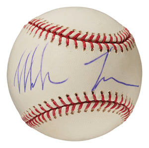 Mike Tyson Signed Official MLB Baseball PSA