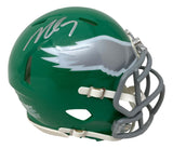 Michael Vick Signed Philadelphia Eagles Kelly Green Mini Speed Helmet BAS ITP - Sports Integrity