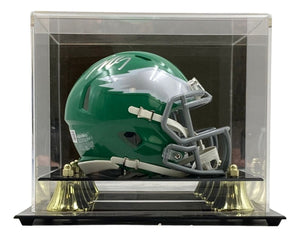 Michael Vick Signed Eagles Kelly Green Mini Speed Helmet BAS w/ Case - Sports Integrity