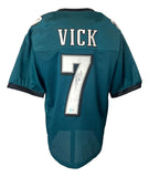 Michael Vick Philadelphia Signed Green Football Jersey BAS ITP - Sports Integrity