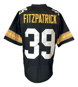 Minkah Fitzpatrick Pittsburgh Signed Black Football Jersey JSA Hologram