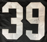 Minkah Fitzpatrick Pittsburgh Signed Black Football Jersey JSA Hologram