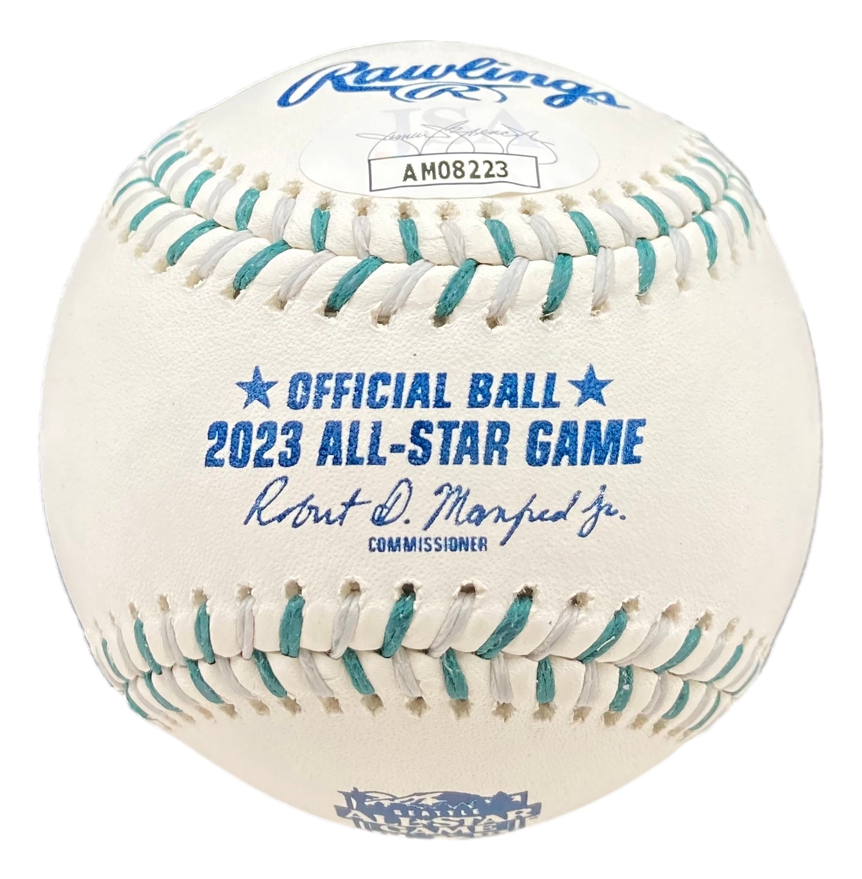 Mookie Betts Los Angeles Dodgers Autographed 2023 MLB All-Star Game Logo Baseball
