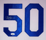 Mookie Betts Signed Framed Los Angeles Dodgers Nike Replica Baseball Jersey JSA - Sports Integrity