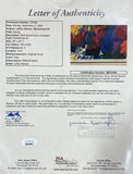 Muhammad Ali Leroy Neiman Signed Framed 29x45 Neiman Ali Serigraph JSA LOA - Sports Integrity