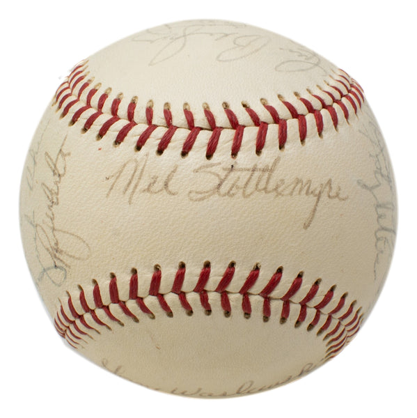 1970 New York Mets Team Signed Baseball