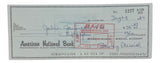 Stan Musial St. Louis Cardinals Signed  Bank Check #1277 BAS