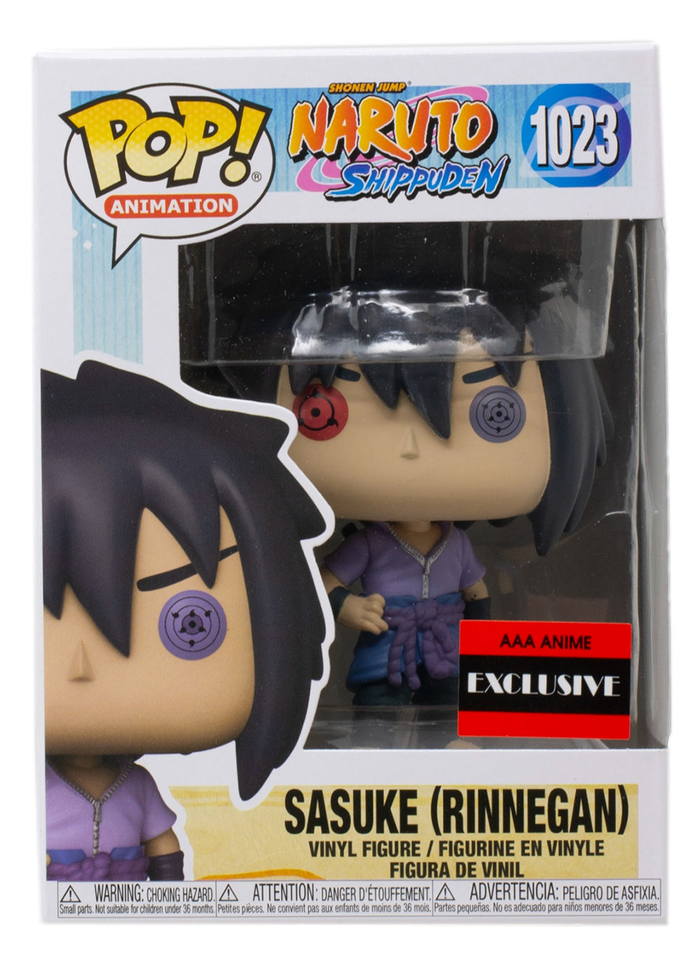Figurine Funko Pop Naruto Shippuden Sasuke Rinnegan Edition Limitée