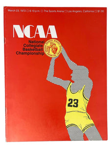 NCAA National Collegiate Basketball Championship March 23,1972 Magazine - Sports Integrity