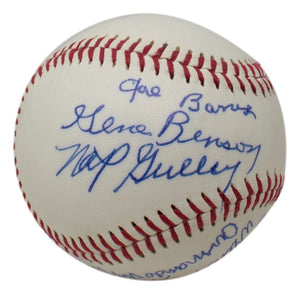 Negro League Legends Multi Signed Baseball 7 Signatures BAS LOA AA13297 - Sports Integrity