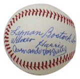 Negro League Legends Multi Signed Baseball 7 Signatures BAS LOA AA13297 - Sports Integrity