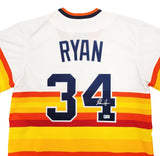 Nolan Ryan Signed Houston Astros Nike Cooperstown Collection Jersey BAS