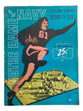 Notre Dame vs Navy October 21 1939 Official Game Program - Sports Integrity