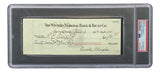 Orville Wright Signed Slabbed Bank Check PSA/DNA 85200383 - Sports Integrity