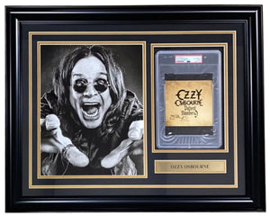 Ozzy Osbourne Signed Framed Slabbed Patient Number 9 CD Booklet PSA/DNA - Sports Integrity