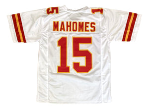 Patrick Mahomes Kansas City White Football Jersey