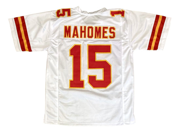 Patrick Mahomes Kansas City White Football Jersey