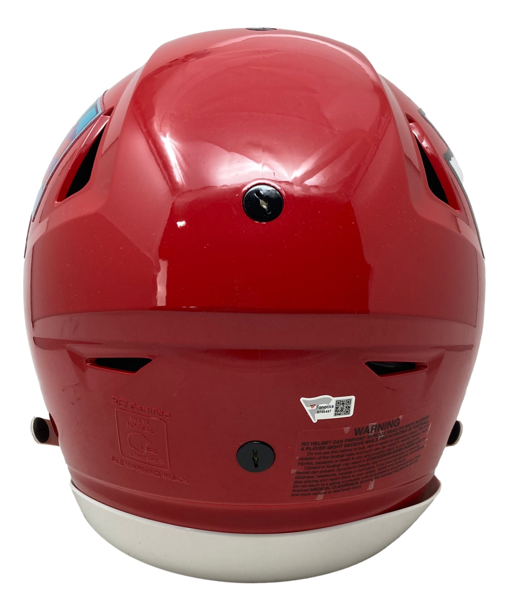 Kansas City Chiefs Speed Mini Helmet- RED SB LVII