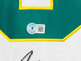 Pele Signed White New York Cosmos Soccer Jersey BAS - Sports Integrity