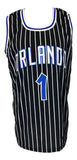 Penny Hardaway Orlando Signed Black Basketball Jersey BAS ITP