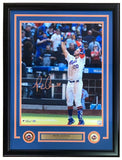 Pete Alonso Signed Framed 16x20 New York Mets Photo Fanatics - Sports Integrity