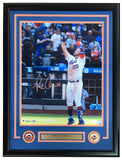 Pete Alonso Signed Framed 16x20 New York Mets Photo Fanatics