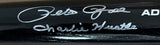 Pete Rose Cincinnati Reds Signed Black Rawlings Pro Bat Charlie Hustle JSA