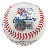 Pete Rose Cincinnati Reds Signed MLB Baseball Sorry I Bet on Baseball BAS