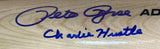 Pete Rose Cincinnati Reds Signed Tan Rawlings Pro Bat Charlie Hustle JSA