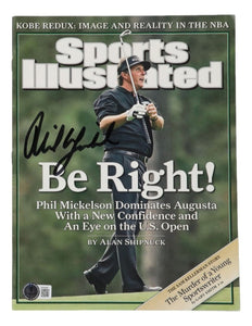 Phil Mickelson Signed Sports Illustrated Magazine BAS - Sports Integrity