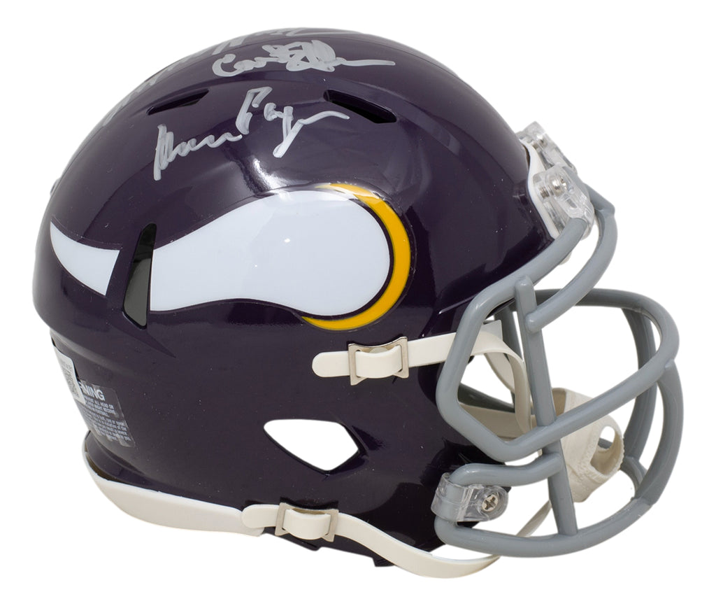 Purple People Eaters Signed Minnesota Vikings Speed Authentic Lunar NFL  Helmet