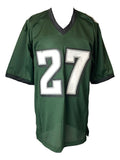 Quinyon Mitchell Philadelphia Signed Green Football Jersey JSA - Sports Integrity