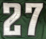 Quinyon Mitchell Philadelphia Signed Green Football Jersey JSA - Sports Integrity